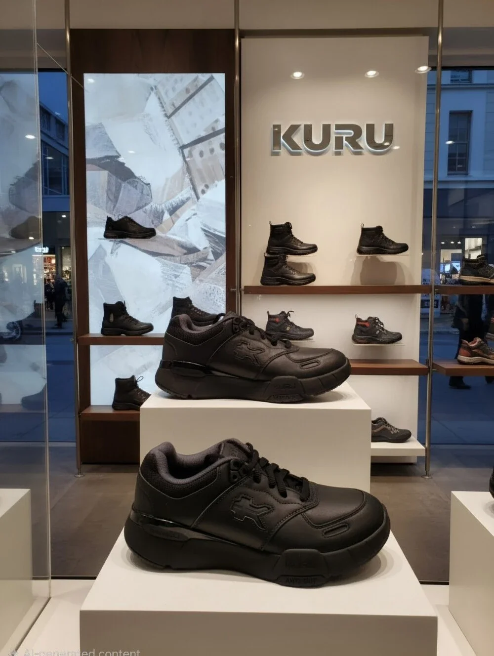 Kuru Cloud Kinetic 2 Anti-slip Work Shoes Women's Sz 8 Wide $179
